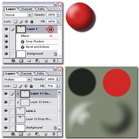 Layer Style to layers